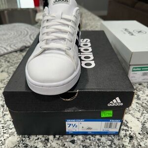Adidas Grand Court White Sneakers